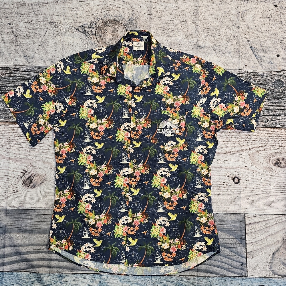 Plantation Rum Men's Floral Shirt
